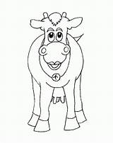 Colorat Vaca Krowy Planse Krowa Mucche Coloring Desene Kolorowanka Kolorowanki Disegni Druku Animale Wydruku Colorare Imaginea Domestice Vitel Bambini Educative sketch template