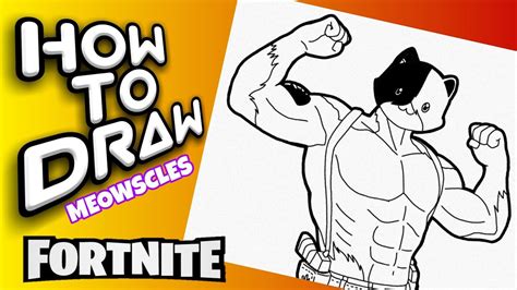 chapter fortnite meowscles coloring pages coloring page fortnite