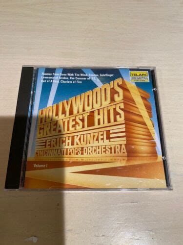 hollywood s greatest hits erich kunzel cincinnati pops orchestra ebay