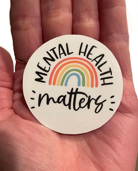 Mental Health Stickers Mental Health Awareness Health Etsy