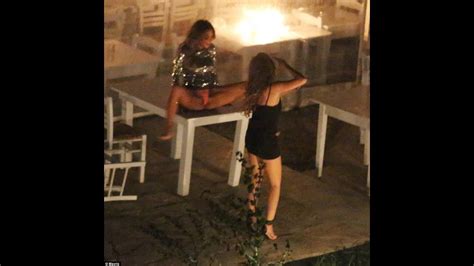 Nicole Scherzinger Drunk Dancing With Friends And Pajtim