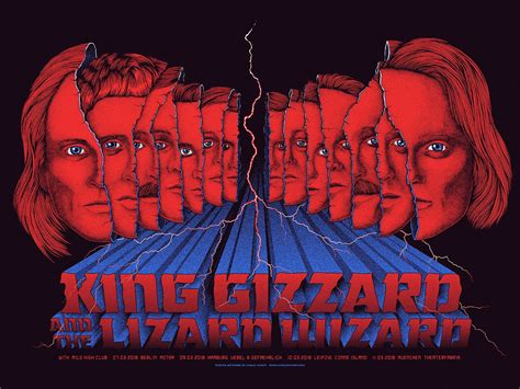 Carlo Vivary Artwork King Gizzard And The Lizard Wizard