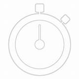 Icon Timer Clock Transparent Vector Vexels sketch template