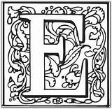 Fancy Coloring Pages Alphabet Letters Getcolorings Color sketch template