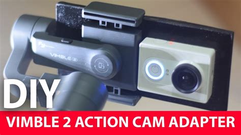 rb diy gimbal action cam adapter  bahan karton youtube