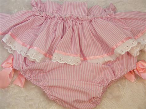 adult baby sissy abdl pink candystripe cotton diaper etsy australia