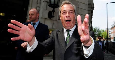 nigel farage predicts violence   step  immigration   controlled huffpost uk