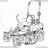 Mower Lawn Coloring Ride Cartoon Printable Pages Clipart Color Getcolorings Getdrawings sketch template