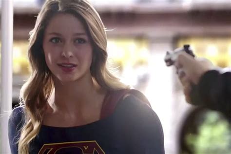 Melissa Benoist Supergirl Star Showcases Courage Just Like The Show
