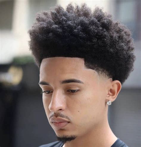 afro taper fade haircut  dope styles
