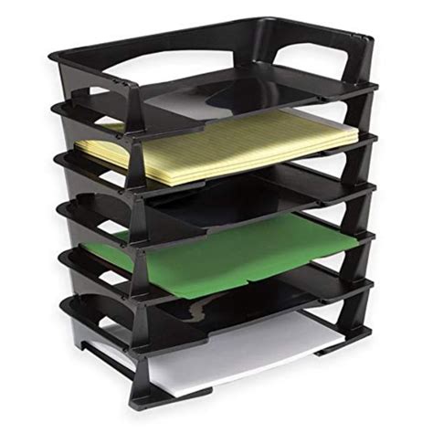 office depot stacking desk trays  inh   inw   ind