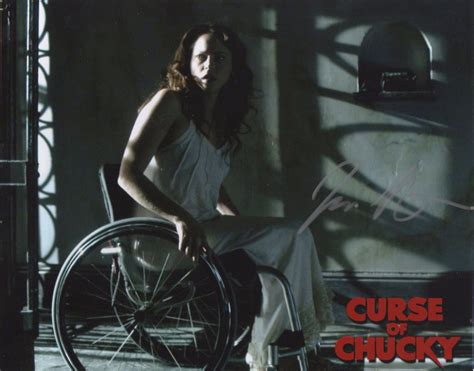 Fiona Dourif Signed And Mounted The Curse Of Chucky 8 X 10 Autographed