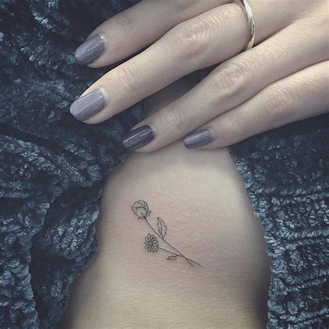 Tiny Side Boob Tattoos Popsugar Beauty