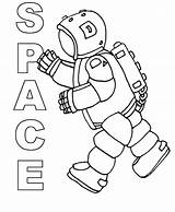 Outer Space Pages Coloring Color Getcolorings sketch template