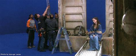 Natalie Portman Behind The Scenes On Attack Of The Clones 2002 Star