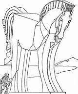 Ulisse Colorare Odissea Disegni Troia Cavallo Odyssey Troy Polifemo Scylla Stratagemma Ideato Trojan Texts sketch template