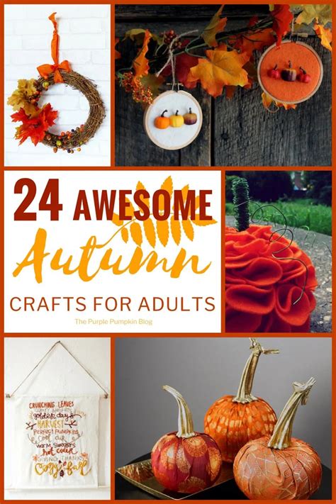 awesome autumn crafts  adults