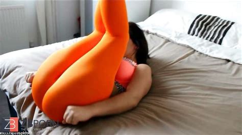 Huge Butt Leggings Orange Arse Panty Arse Idolize Screens Zb Porn