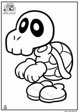 Mario Paper Coloring Pages Print Super Printable Getcolorings sketch template
