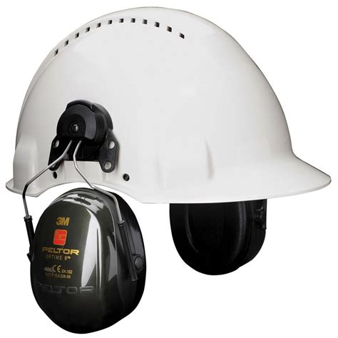 peltor optime ii helmet attachable ear muff workwear experts