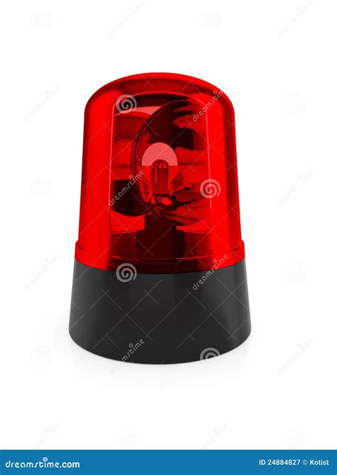 red flashing light royalty  stock photography image