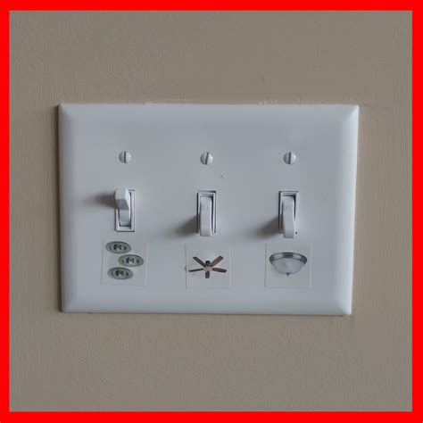 correct switch light switch labels  home light organization  areas   label