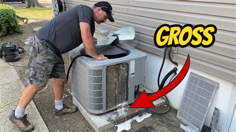 clean  air conditioner condenser diy craft deals
