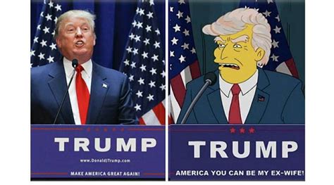 trumps victory       simpsons predicted   indian