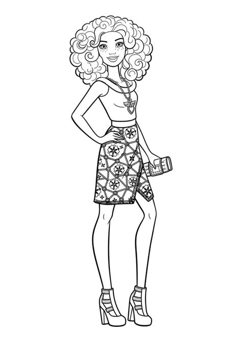 hairstyle barbie drawing barbie coloring barbie coloring pages