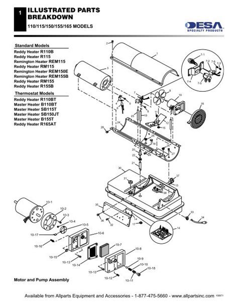 illustrated parts diagram allparts equipment accessories