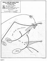 Sicily Coloring Brolo Hyperwar Flag Army Map Maps Template Usa Ridge 1943 Mto sketch template