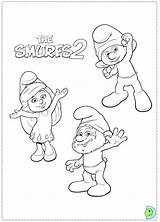 Smurfs Vexy Puffi Smurfs2 sketch template