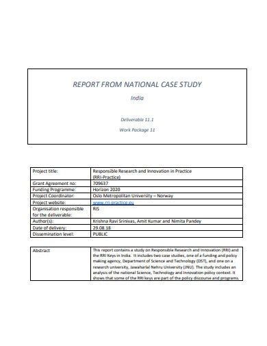 case study report templates  google docs   pages