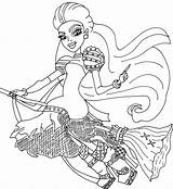 Monster Coloring High Printable Pages Casta Scaris Fierce Drawing Coloring4free Scary Pdf Haunted Getcolorings Mermaid Characters Getdrawings Print Color Wyvern sketch template