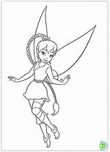 Tinkerbell Coloring Pages Print Dinokids Wings Secret Fee Close Disney Coloriage Clochette sketch template