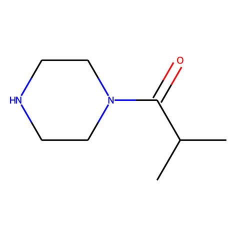 c8h16n2o bb53 0154 — chemdiv building block 1 isobutyrylpiperazine