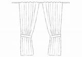 Curtains Drawing Draw Drawingforall Stepan Ayvazyan Tutorials Posted House sketch template