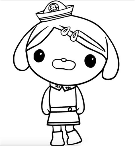 tunip octonauts coloring page  printable coloring pages  kids
