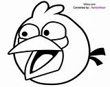 Angry Birds Coloring Bird Pages Blue Cartoon Kids Piggies Bad Printable Easy Character 49ers Clipart Colouring Stella Papercraft Unique Clip sketch template