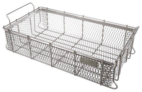 marlin steel wire products parts washing basket rectangular basket length    basket