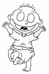 Tommy Coloring Pages Rugrats Pickles Color Happy Book Getcolorings Blogthis Email Twitter Getdrawings Choose Board sketch template