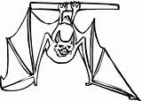Bat Upside Bats sketch template