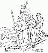 Bible Christmas Manger Sheets Bestcoloringpagesforkids Coloringhome Testament Shepherds sketch template