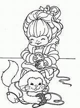 Coloring Rainbow Brite Pages Printable Books Popular sketch template
