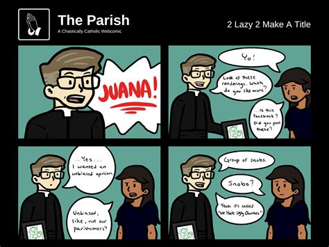 The Parish Comics On Twitter Pretend He Has Some Super Pretty Art