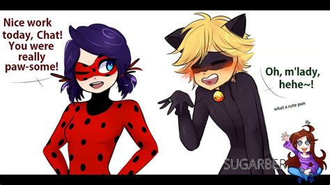 【miraculous Ladybug Comic Dubs】love Confessions Puns And
