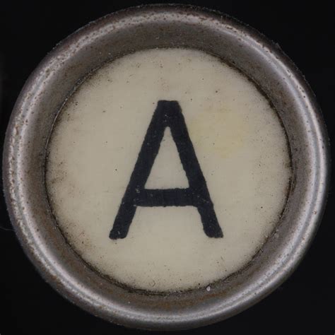 typewriter key letter  remington portable leo reynolds flickr