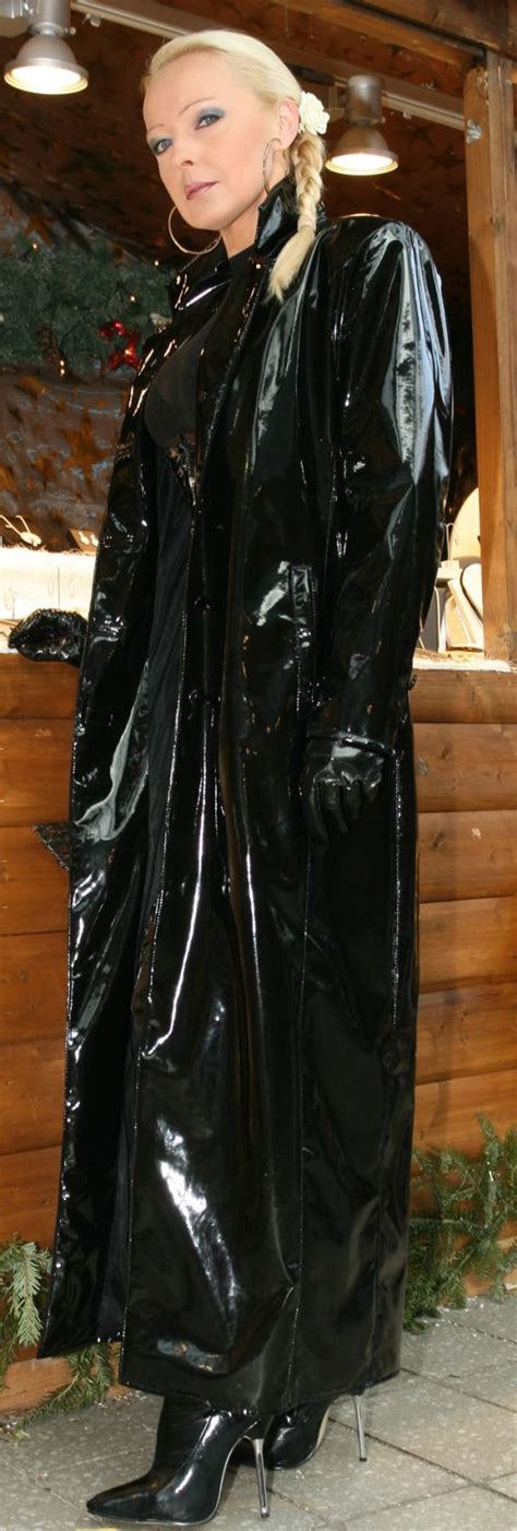 black pvc raincoat vinyl raincoat pvc raincoat pvc outfits crazy