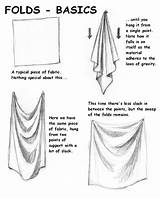 Folds Drapery Shading Pencil Fold Draped Hints Single Sketching Drape sketch template