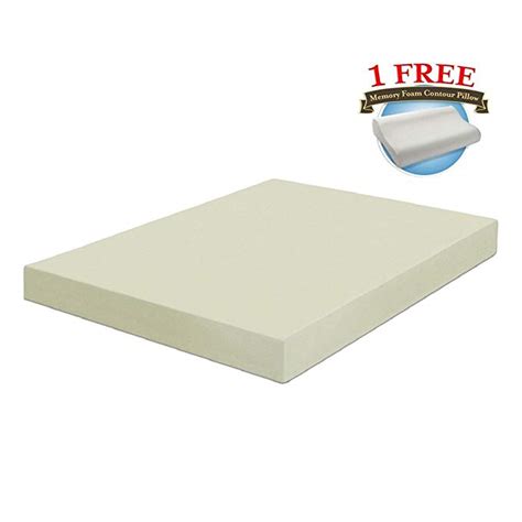 Bed Boss 21033 Siesta Memory Foam Twin Size Foam Base 12 Inch Mattress